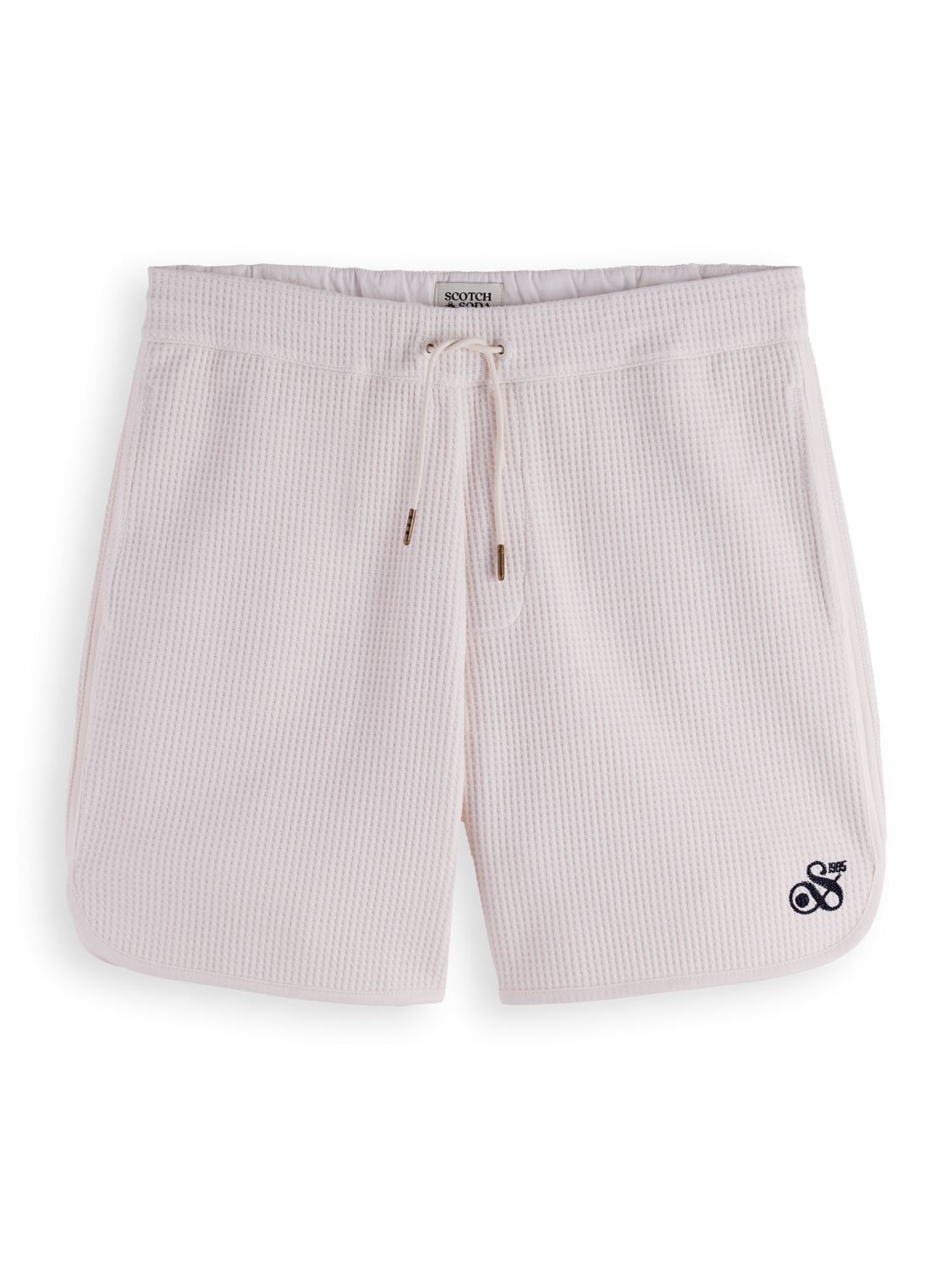 Sporty waffle relaxed bermuda short