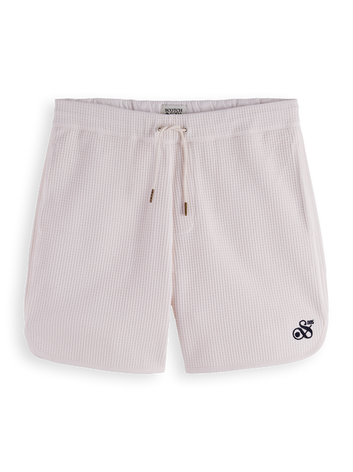 Sporty waffle  relaxed fit bermuda short