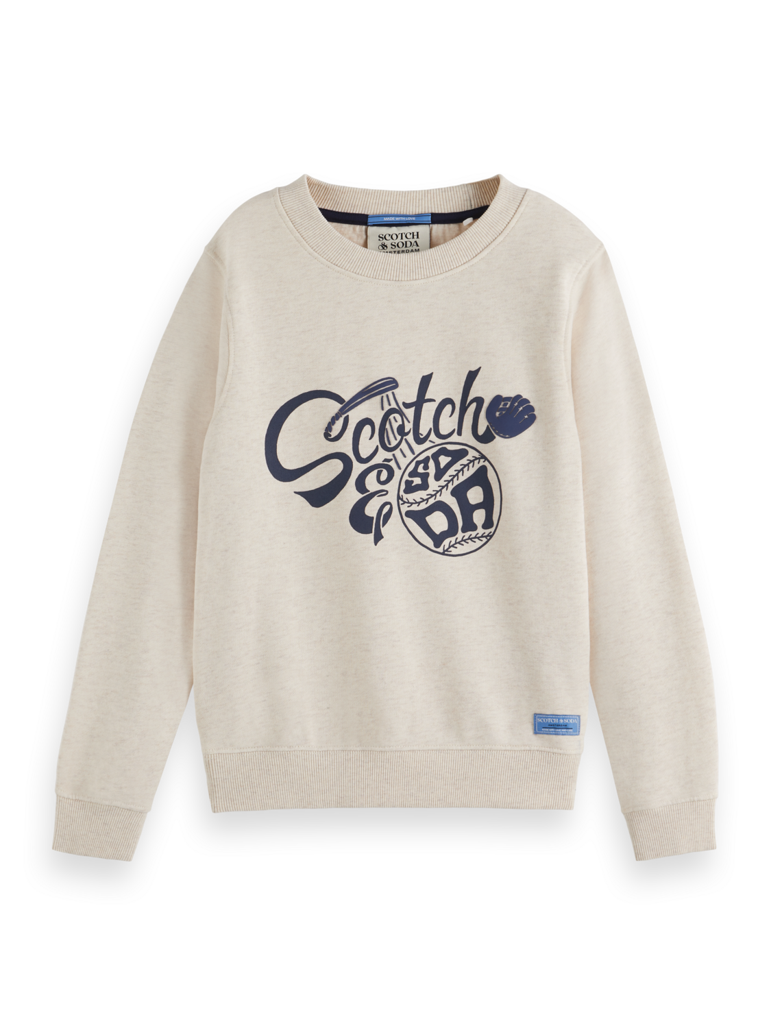 Boys Printed Crewneck