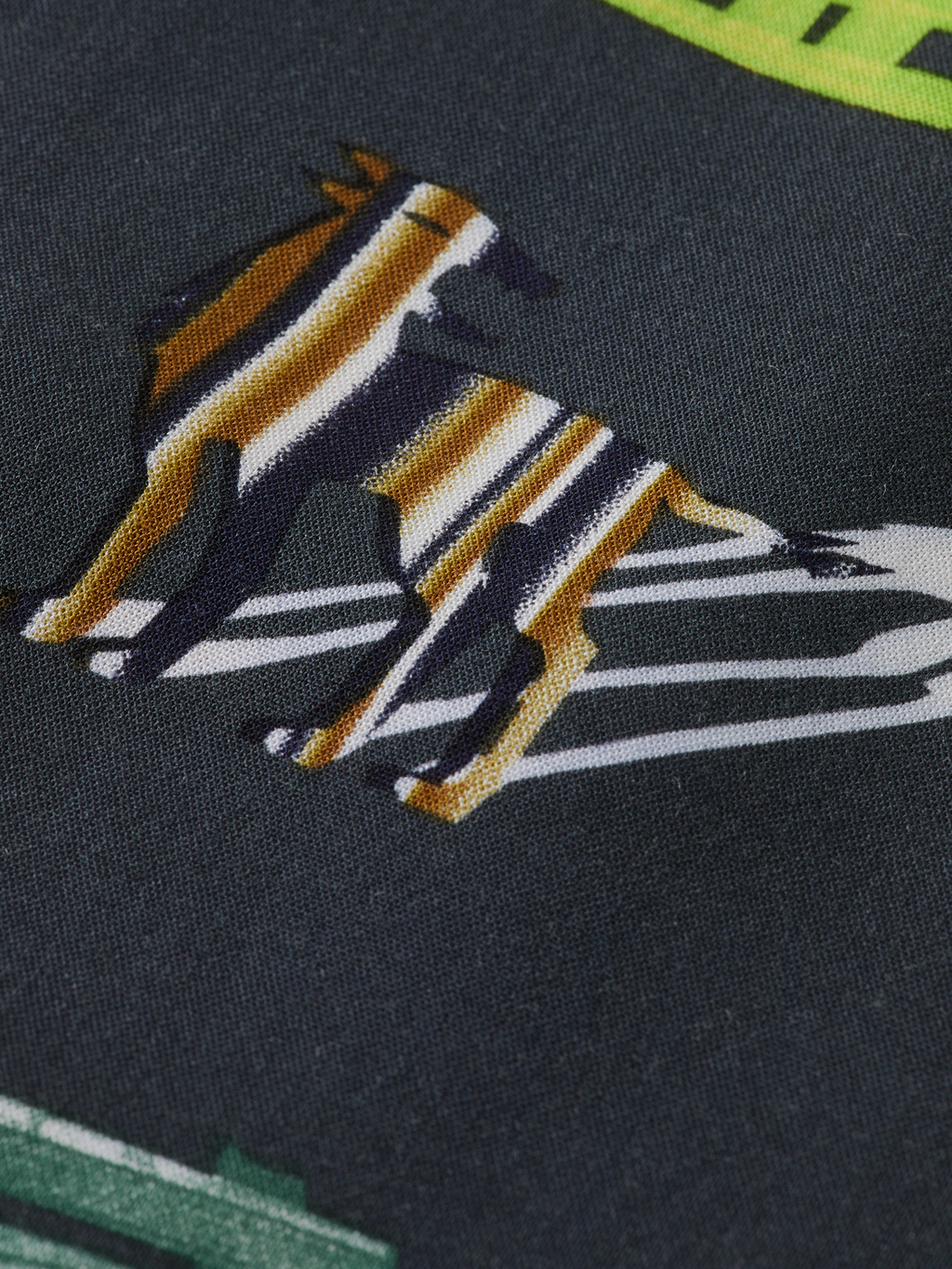 Regular short sleeve print shirt