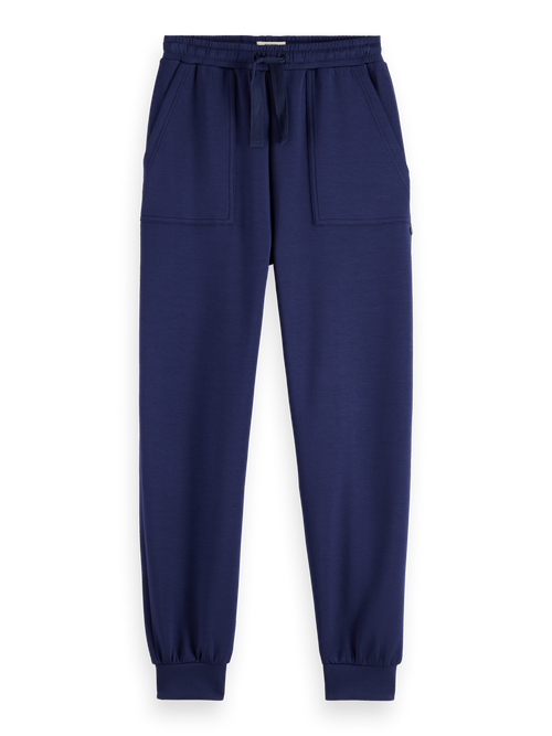 Modal sweatpants with cuff