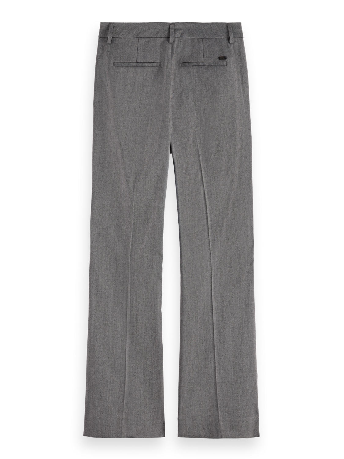 Violet herringbone high rise flare leg