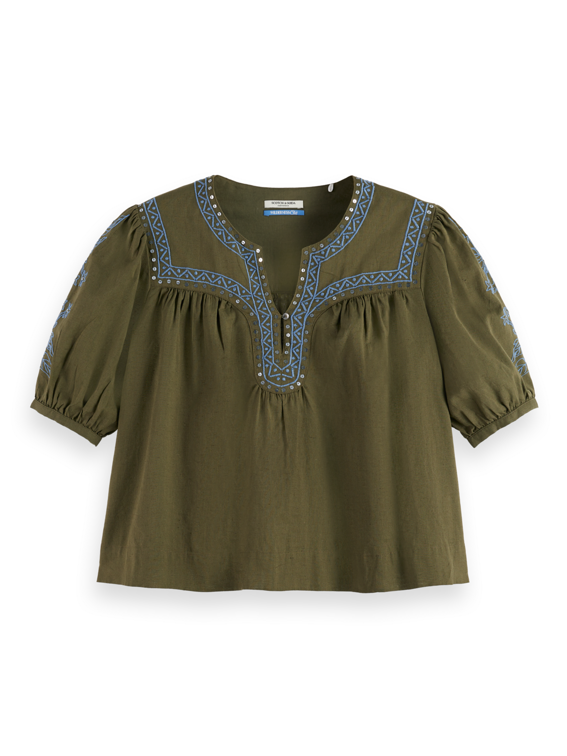 Embroidered Top