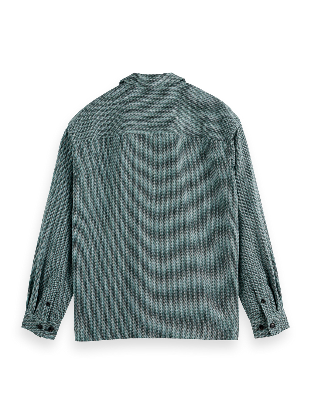 Relaxed structured overshirt