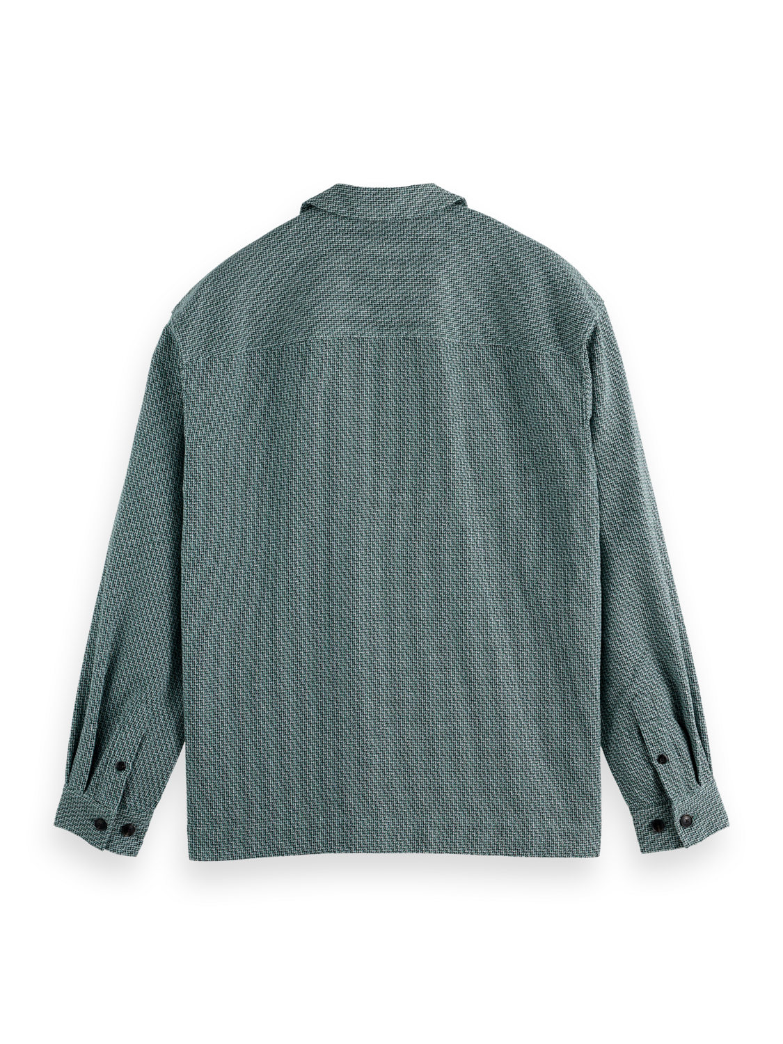 Relaxed structured overshirt