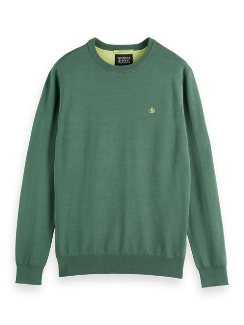 Seasonal core - viscose regular fit crewneck