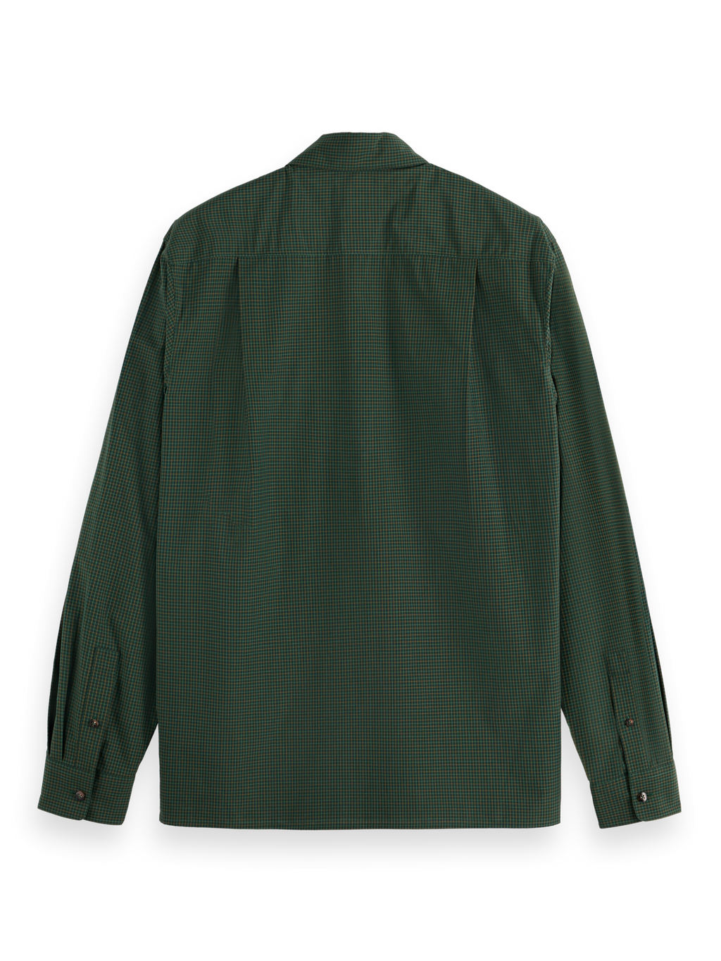 Relaxed yarn-dyed check shirt