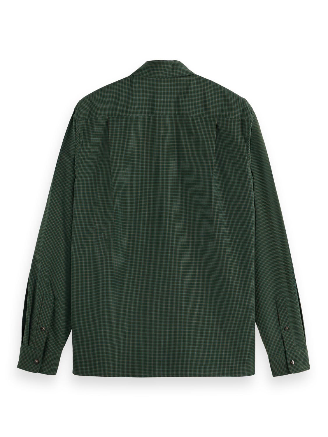 Relaxed yarn-dyed check shirt