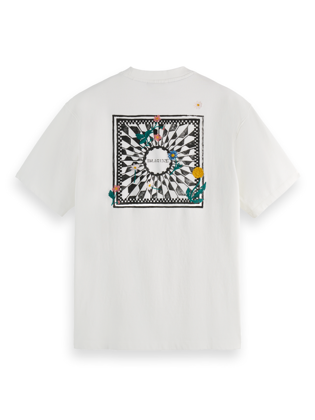 Artwork relaxed fit t-shirt