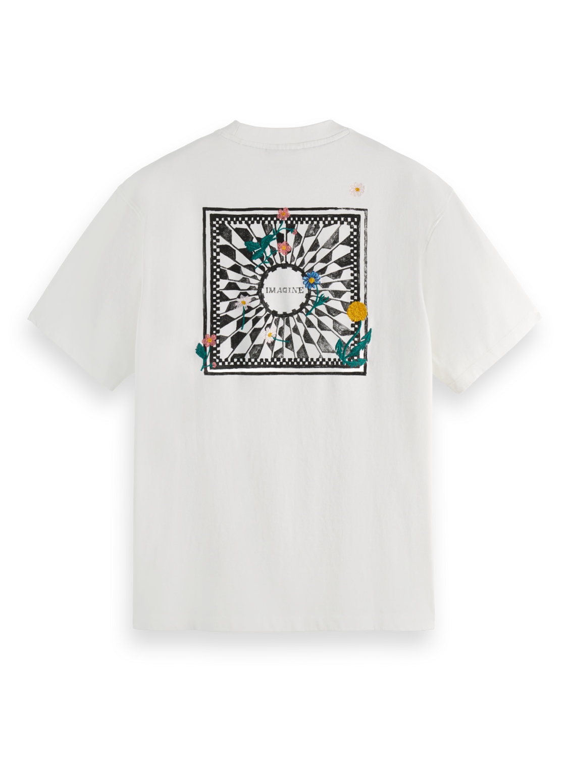 Artwork relaxed fit t-shirt