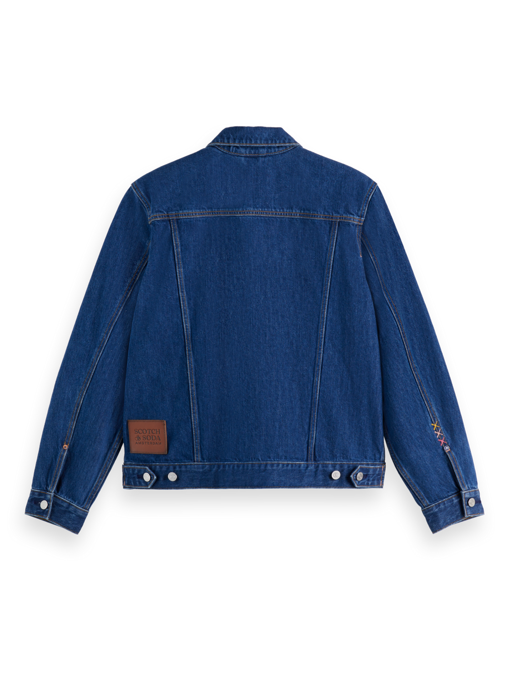 Denim trucker jacket
