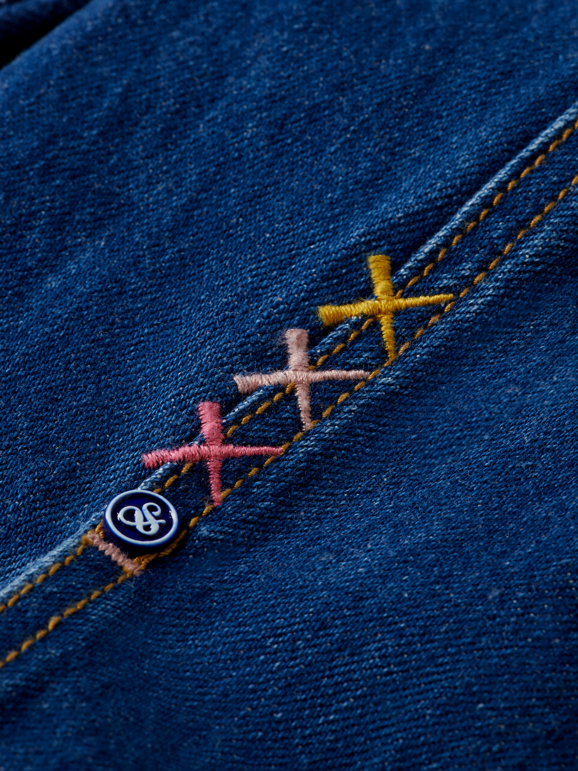 Denim trucker jacket