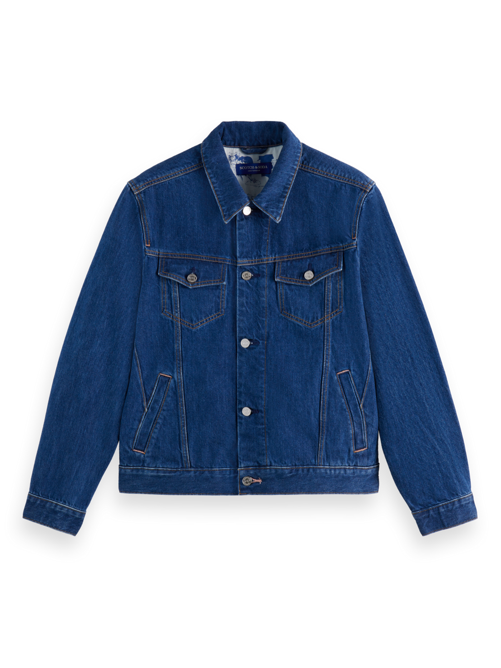 Denim trucker jacket