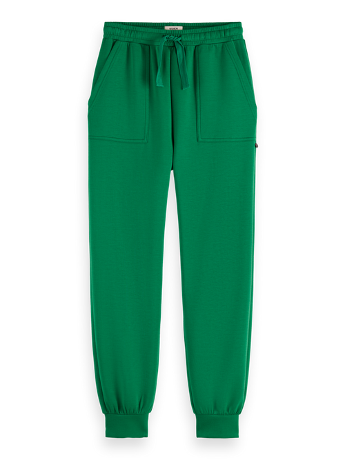 Modal sweatpants with cuff