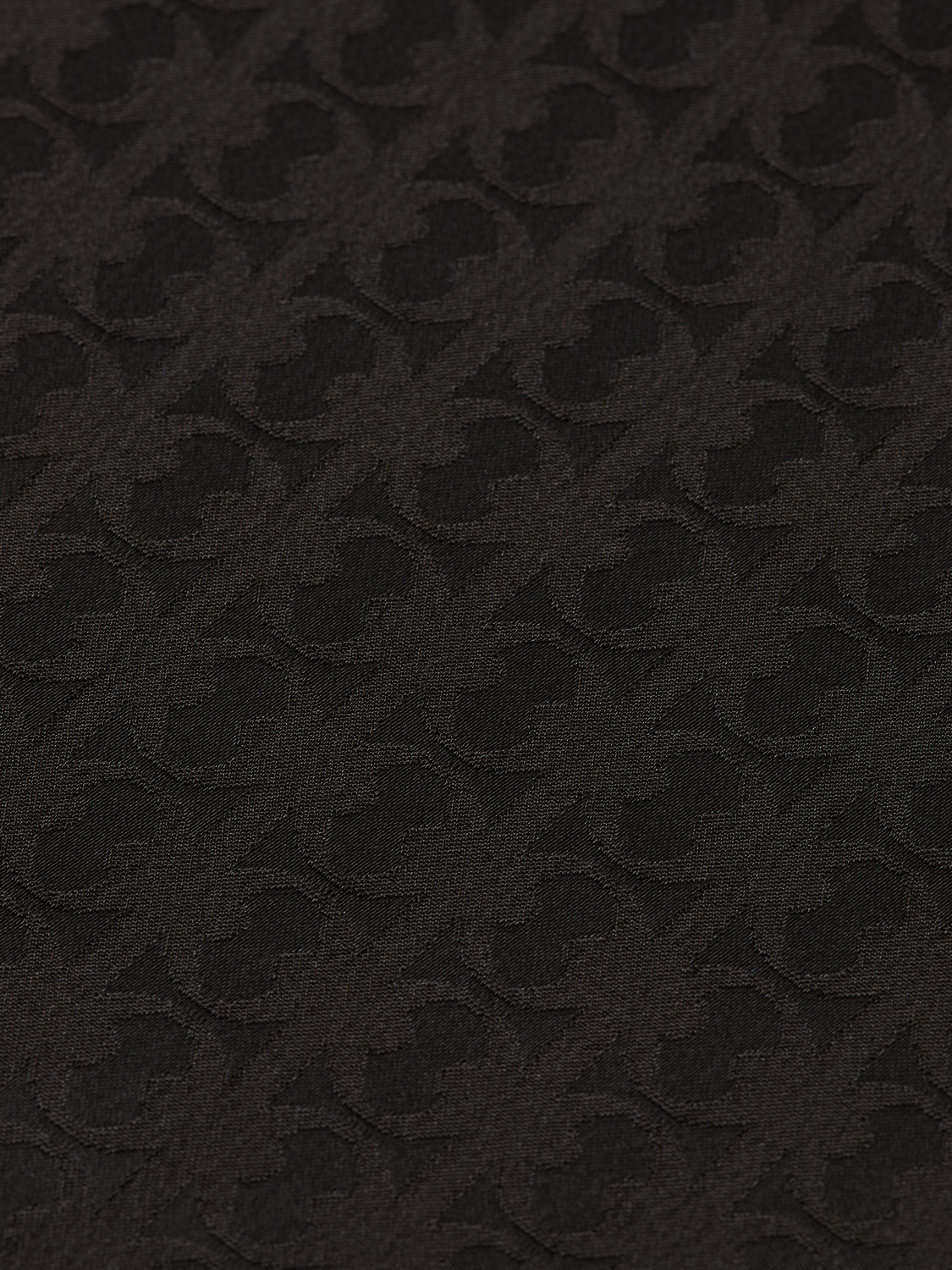 Relaxed fit jacquard sateen shirt
