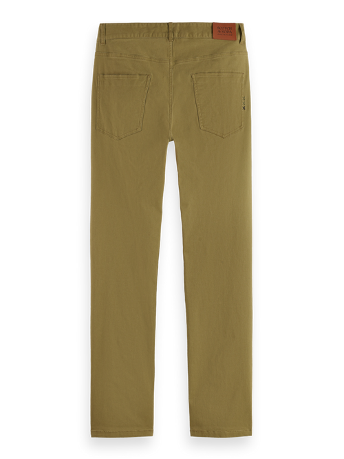 Ralston - washed cotton blend chino 5-pocket pant