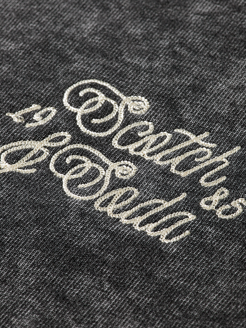 Washed logo sweatshirt