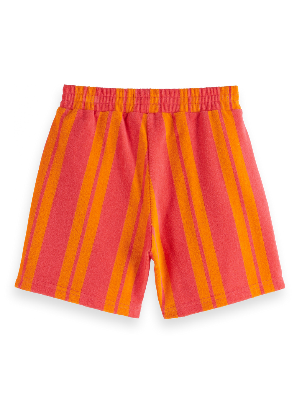 Girls Striped Towelling Shorts