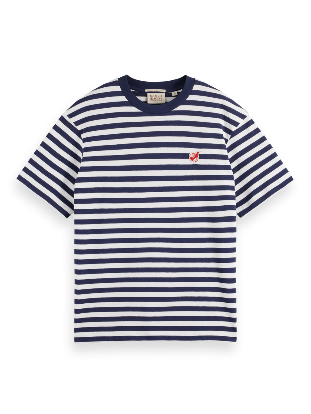 CORE - THE FREE SPIRIT PEACE BIRD STRIPED T-SHIRT