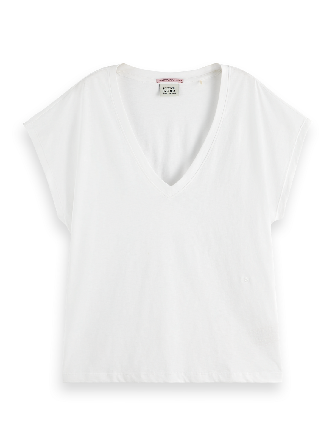 Essentials V-neck t-shirt - WHITE