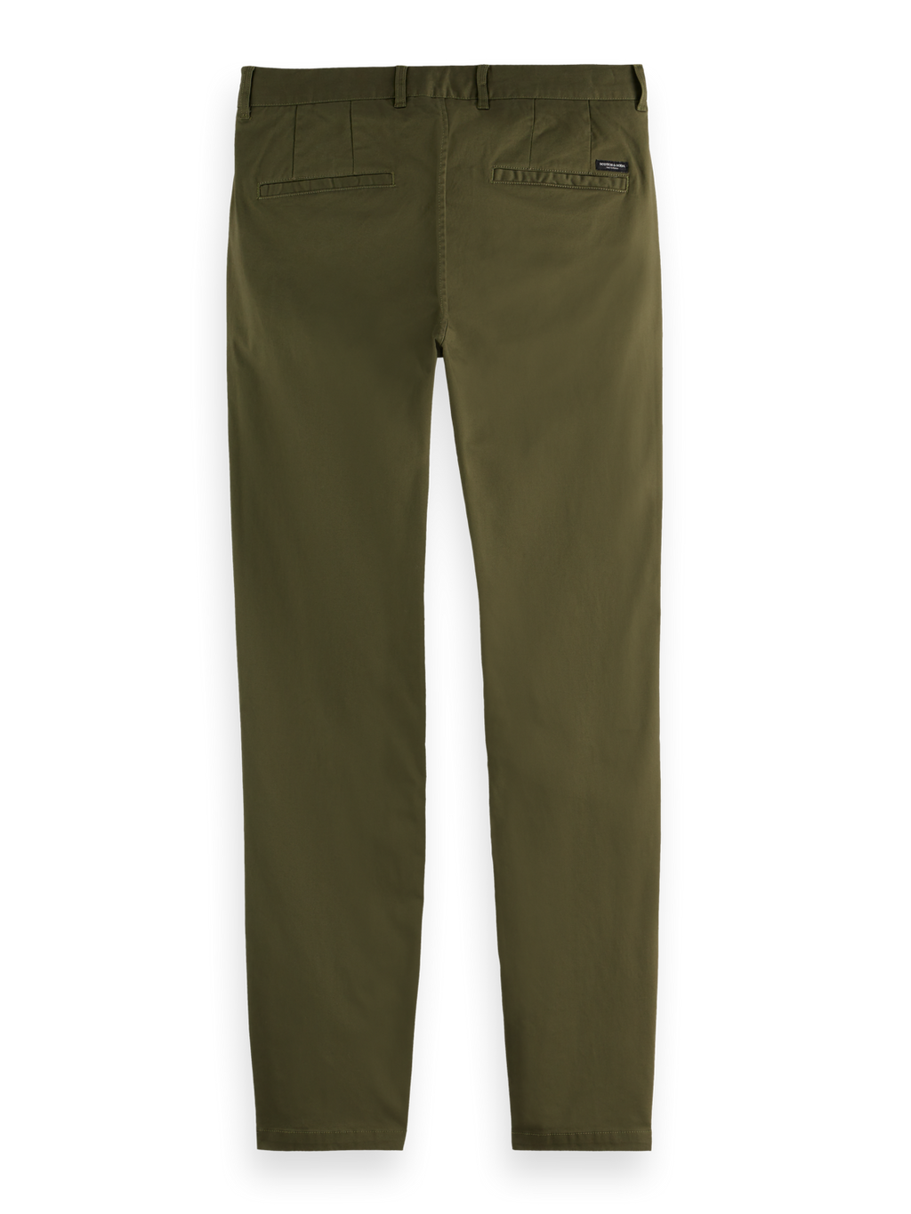 Essentials MOTT STRETCH COTTON CHINO - KHAKI