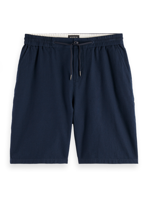 CORE - Fave - Cotton-Linen twill bermuda short