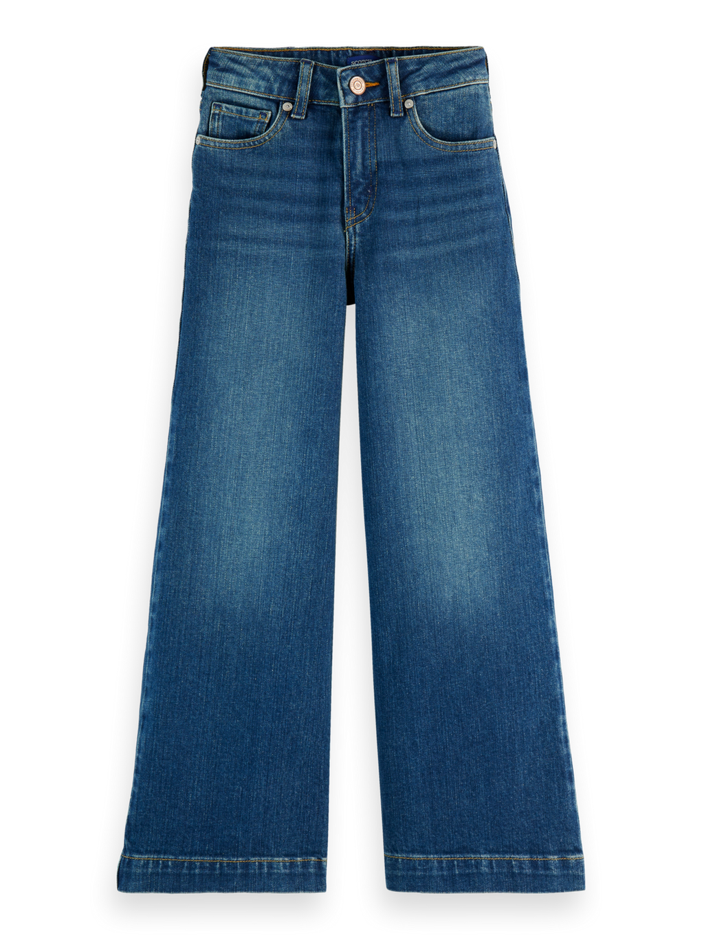 Girls Essentials The Wave wide leg denim