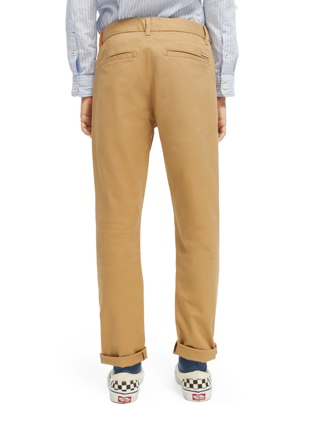 Boys Essentials regular slim classic chino - SAND