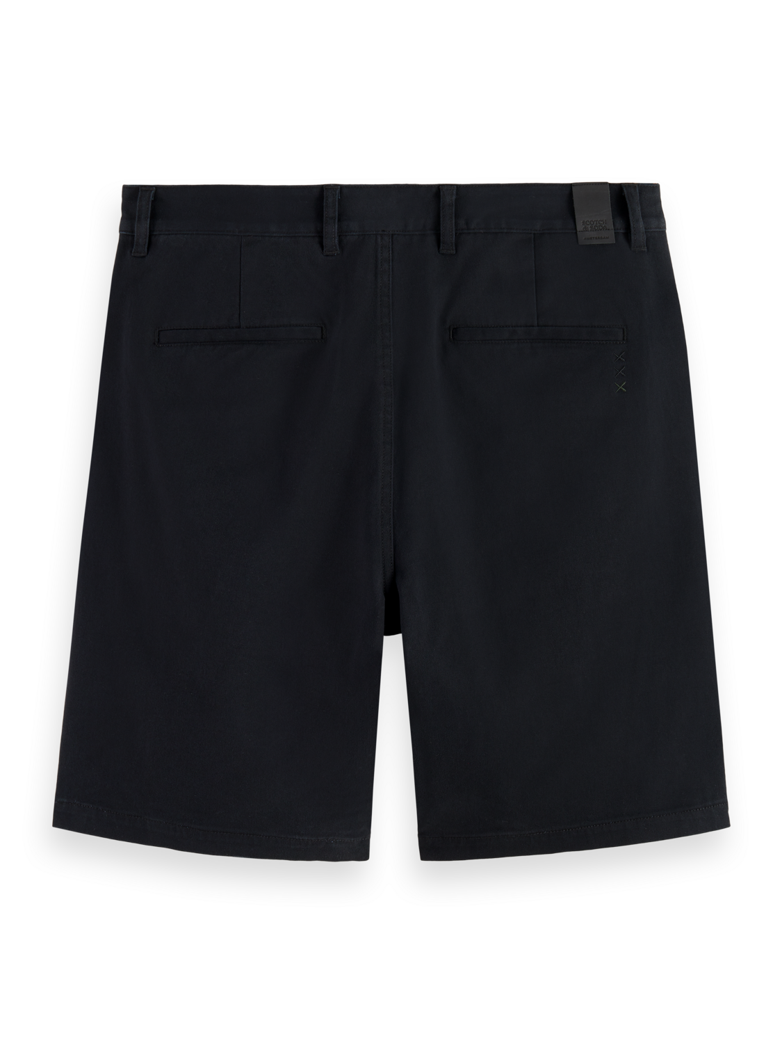 CORE Stuart Cotton-blend twill regular-fit short - BLACK