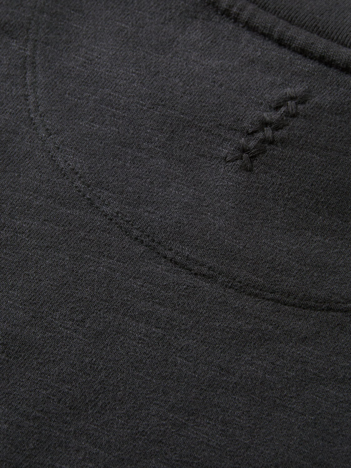 Essentials 3 CROSSES SWEATSHIRT - BLACK