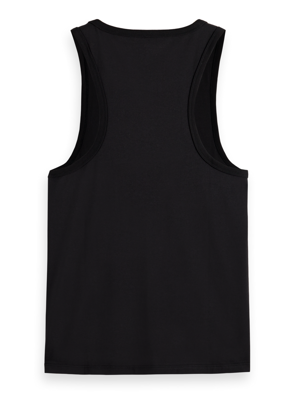 Essentials Racer Tank - BLACK