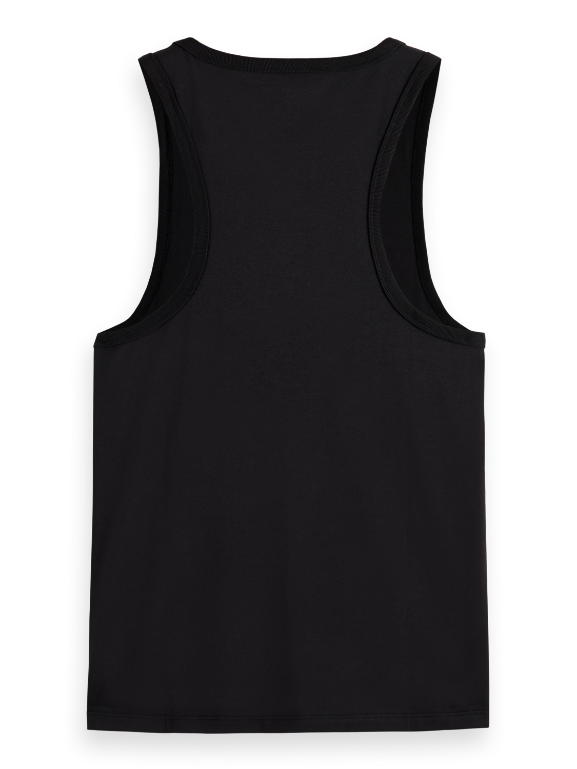 Essentials Racer Tank - BLACK