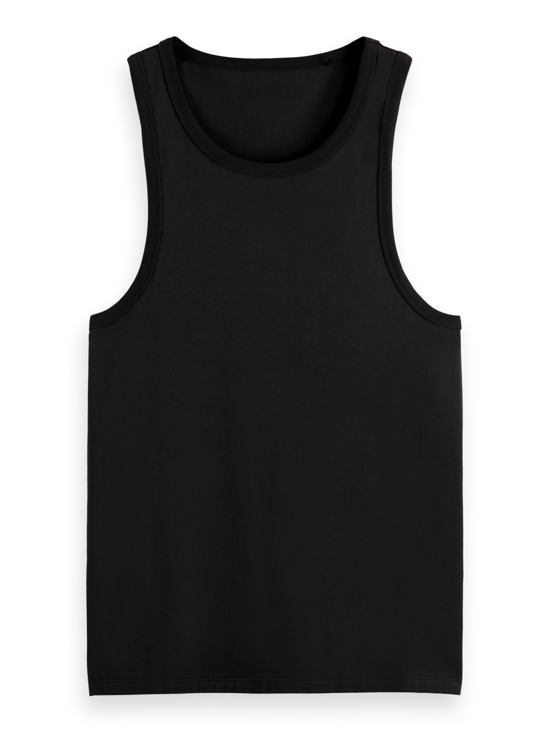 Essentials Racer Tank - BLACK