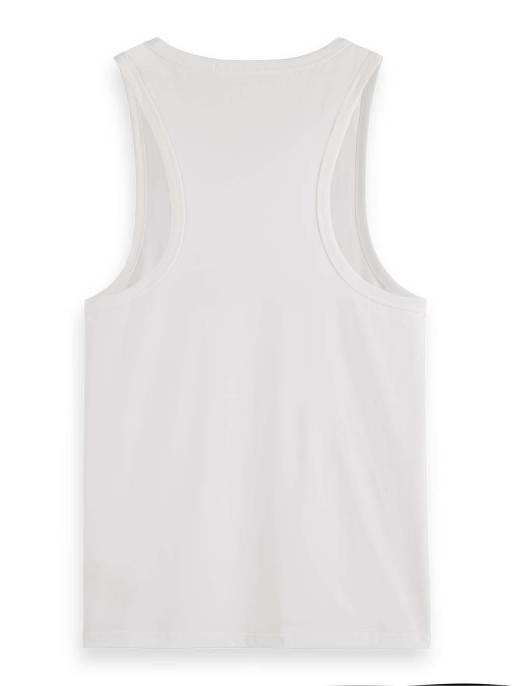 Essentials Racer Tank - WHITE