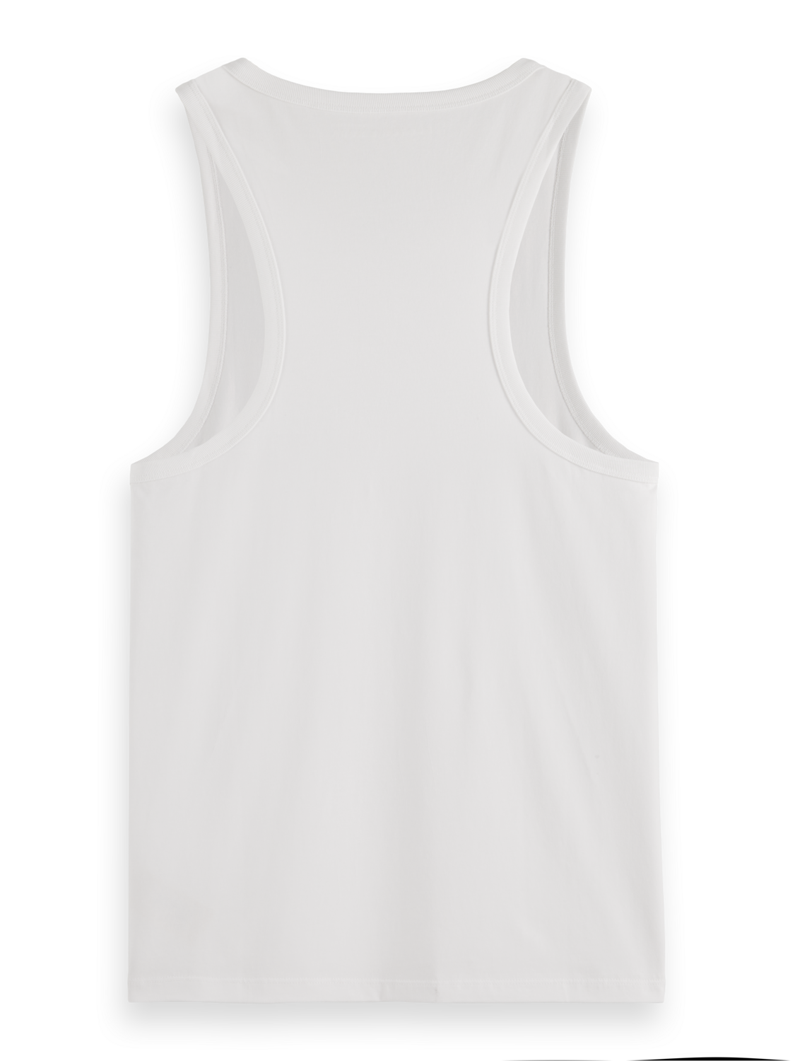 Essentials Racer Tank - WHITE