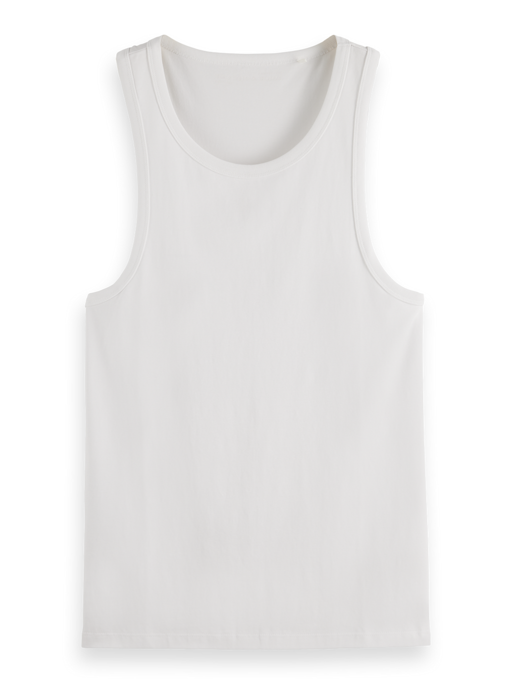 Essentials Racer Tank - WHITE