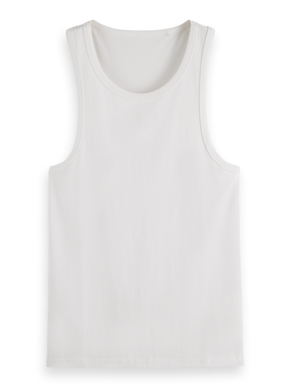 Essentials Racer Tank - WHITE