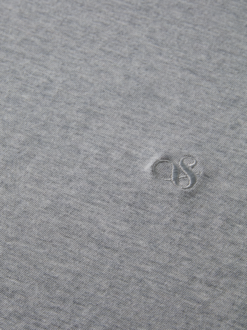 ESSENTIALS LOGO T-SHIRT - GREY MELANGE