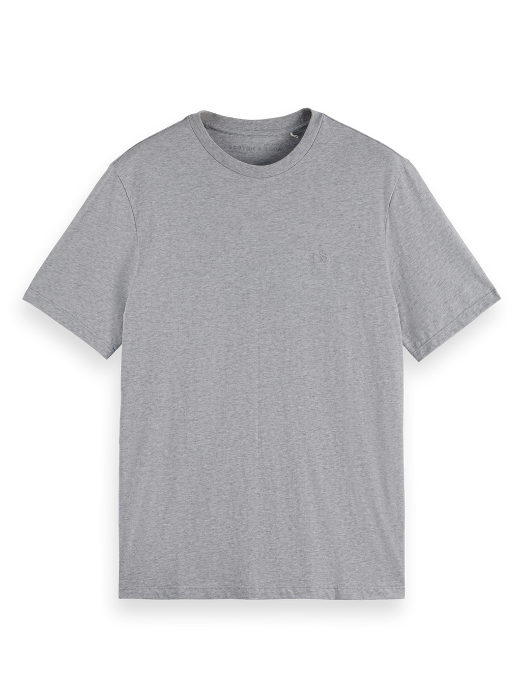 ESSENTIALS LOGO T-SHIRT - GREY MELANGE