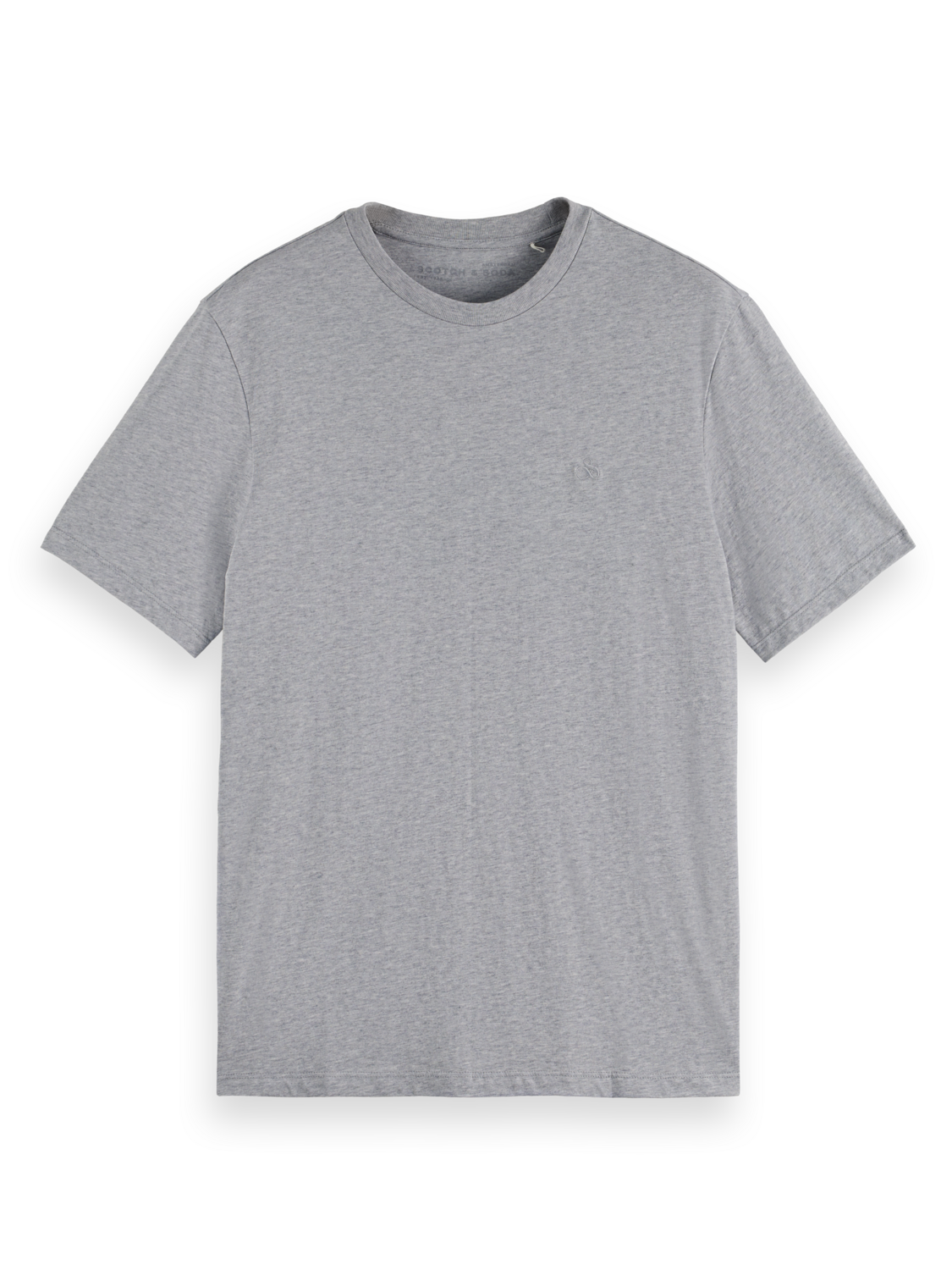 ESSENTIALS LOGO T-SHIRT - GREY MELANGE