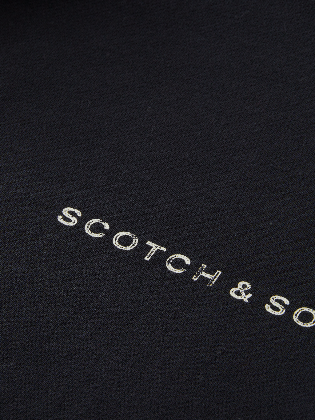 Essentials LOGO FRONT CHEST SWEATSHIRT - BLACK
