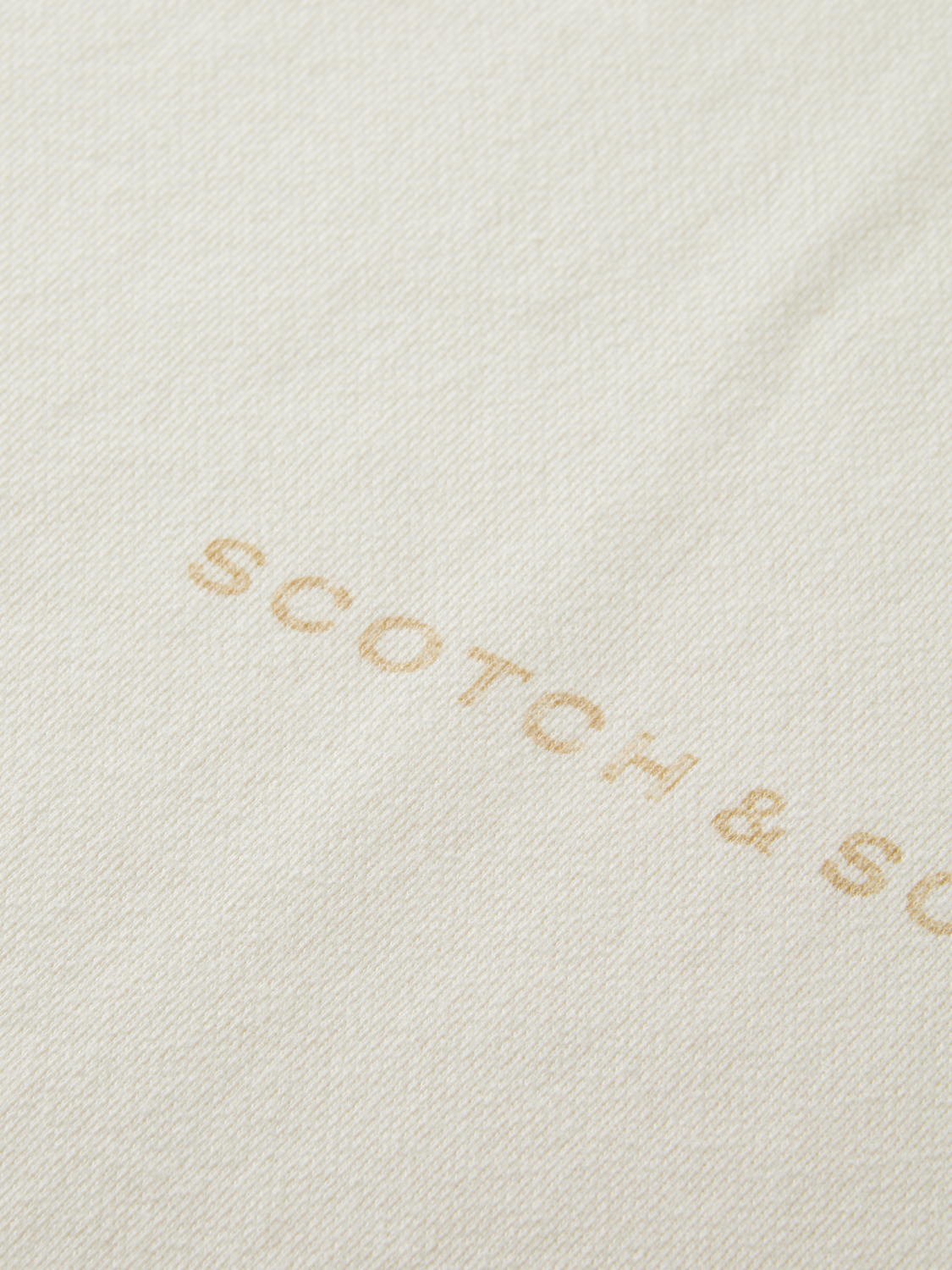Essentials LOGO FRONT CHEST SWEATSHIRT - OFF WHITE