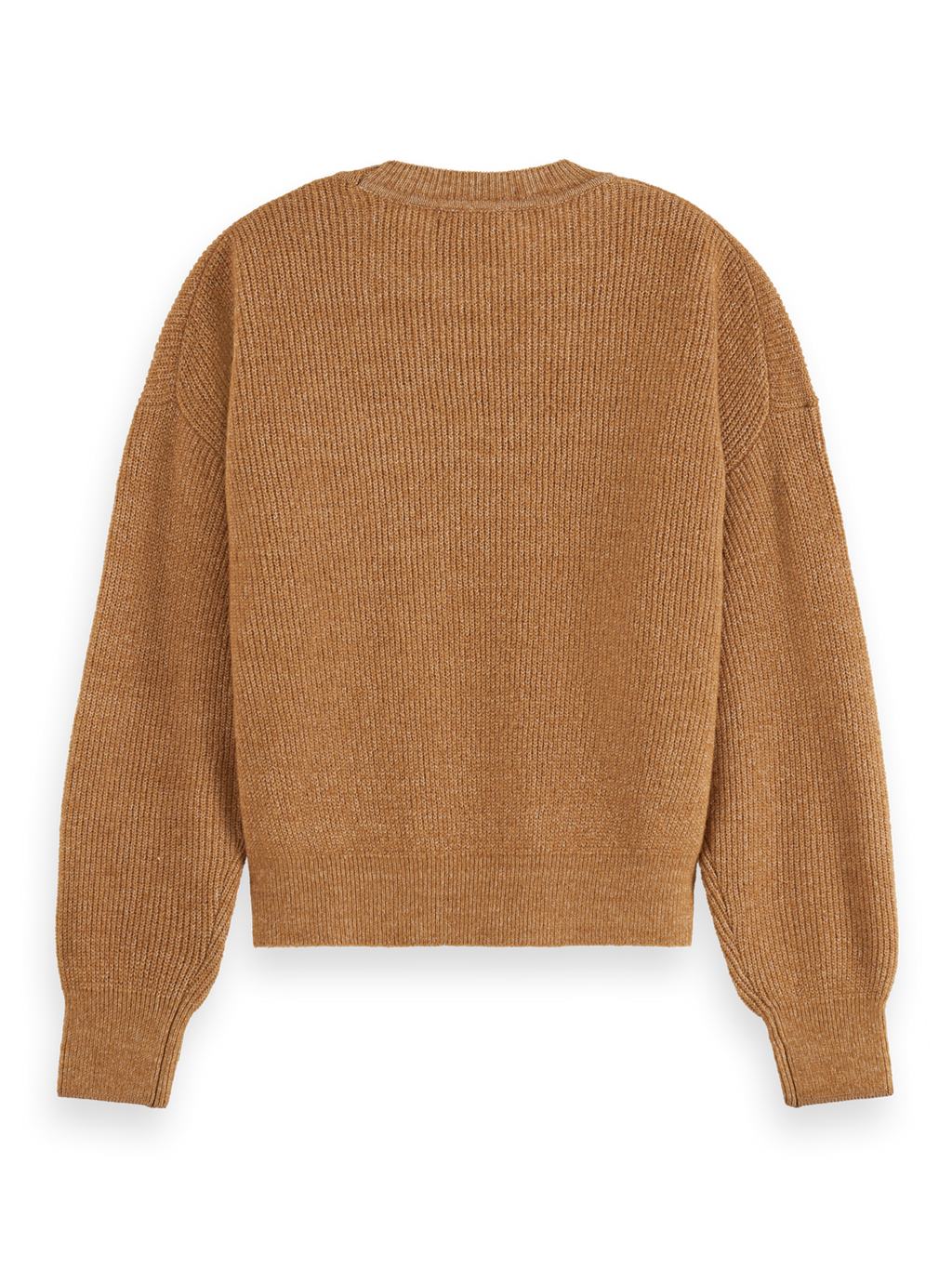 ESSENTIALS FUZZY CREW NECK PULLOVER