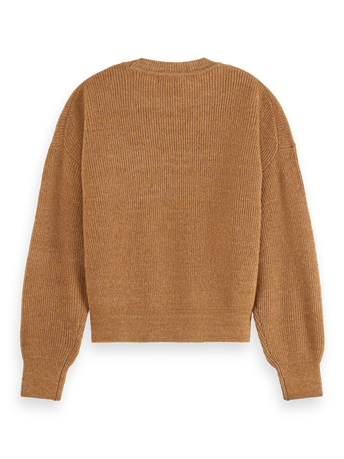 CORE FUZZY CREW NECK PULLOVER