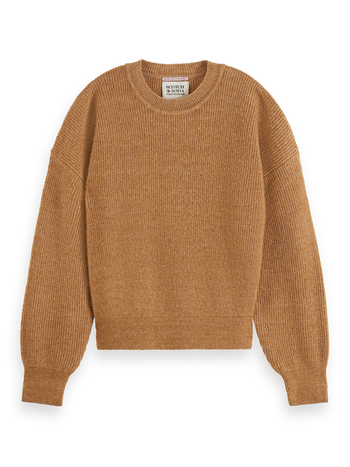 CORE FUZZY CREW NECK PULLOVER