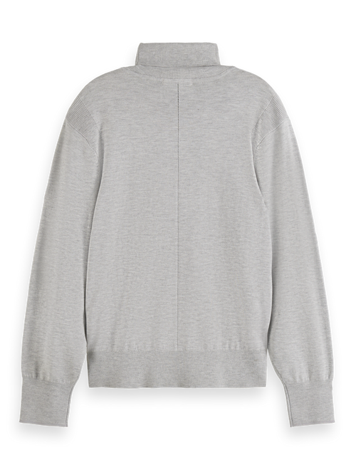 CORE ROLL NECK RELAXED PULLOVER