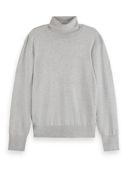 CORE ROLL NECK RELAXED PULLOVER