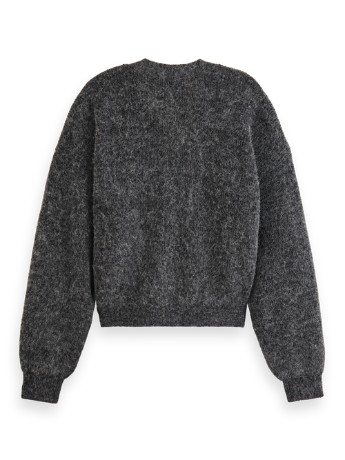 CORE FUZZY RELAXED CARDIGAN