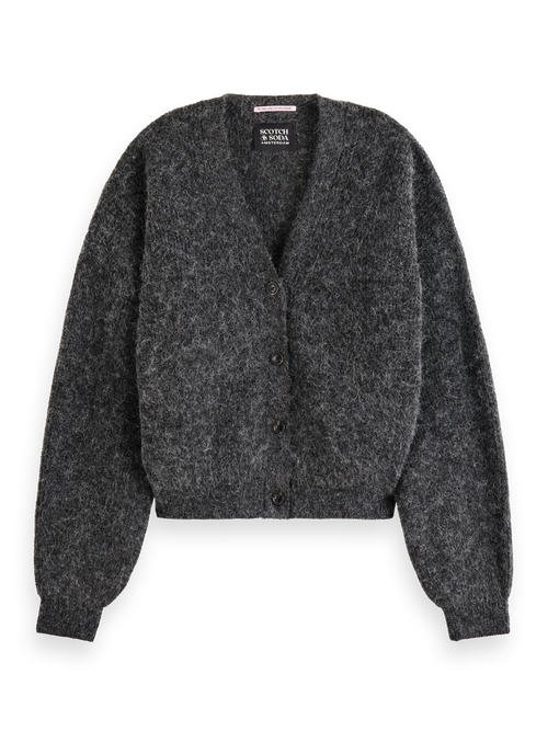 CORE FUZZY RELAXED CARDIGAN