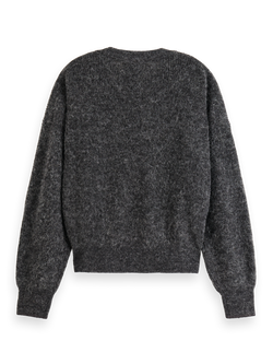 CORE FUZZY CREW NECK PULLOVER